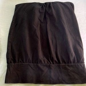 Bra Tops strapless black top. Small